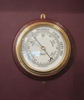 Antique London Bulkhead Marine Barometer (7 of 7) Antique London Bulkhead Marine Barometer (7 of 7)