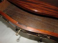 Dutch Mahogany Serpentine Side Table (7 of 8) Dutch Mahogany Serpentine Side Table (7 of 8)