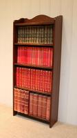 Slim Oak Open Bookcase (4 of 8) Slim Oak Open Bookcase (4 of 8)