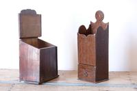 Continental Antique Treen Open Candle Box with Drawer (4 of 5) Continental Antique Treen Open Candle Box with Drawer (4 of 5)