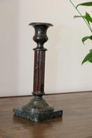 Rare Marble Candlestick with Two Different Marbles (3 of 4) Rare Marble Candlestick with Two Different Marbles (3 of 4)