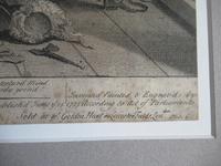 Original Second State Hogarth Print, A Rake's Progress Plate 6, 1735 (6 of 9) Original Second State Hogarth Print, A Rake's Progress Plate 6, 1735 (6 of 9)