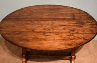 French Provincial Poplar Fruitwood Vondage Dining Table (4 of 4) French Provincial Poplar Fruitwood Vondage Dining Table (4 of 4)