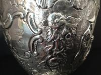 Antique Georgian Silver Crested Claret Jug - HEMING 1777 (6 of 7) Antique Georgian Silver Crested Claret Jug - HEMING 1777 (6 of 7)