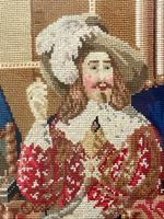 Large Artwork Gilt Gesso Framed 19th Century Tapestry French Royal Court "Playing Chess" (12 of 44) Large Artwork Gilt Gesso Framed 19th Century Tapestry French Royal Court "Playing Chess" (12 of 44)
