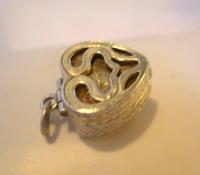 Vintage Silver Engagement Ring Heart Opening Charm 1960s For Ladies Bracelet (8 of 11) Vintage Silver Engagement Ring Heart Opening Charm 1960s For Ladies Bracelet (8 of 11)