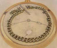 Antique Pocket Watch Chain 1890 Victorian Chunky Silver Nickel Albert With T Bar (3 of 11) Antique Pocket Watch Chain 1890 Victorian Chunky Silver Nickel Albert With T Bar (3 of 11)