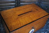 Antique Oak Mailbox (6 of 8) Antique Oak Mailbox (6 of 8)