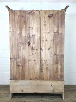 Antique Pine Wardrobe with Mirror (11 of 11) Antique Pine Wardrobe with Mirror (11 of 11)