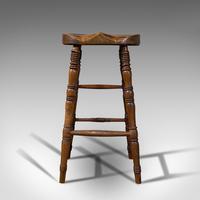 Antique Artist's Stool, English, Beech, Ash, Saddle Seat, Victorian c.1900 (2 of 12) Antique Artist's Stool, English, Beech, Ash, Saddle Seat, Victorian c.1900 (2 of 12)