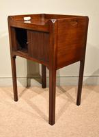 George III Tambour Fronted Bedside Table / Commode (3 of 7) George III Tambour Fronted Bedside Table / Commode (3 of 7)