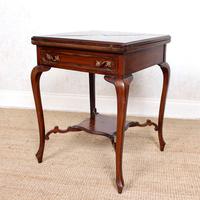 Envelope Card Table Edwardian Mahogany (7 of 10) Envelope Card Table Edwardian Mahogany (7 of 10)