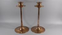 Arts & Crafts Dryad Lester Copper Candlesticks Pair Art Nouveau (7 of 12) Arts & Crafts Dryad Lester Copper Candlesticks Pair Art Nouveau (7 of 12)