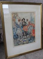 Vintage Original Watercolour - poss. Book Illustration - Yvonne Hind (2 of 8) Vintage Original Watercolour - poss. Book Illustration - Yvonne Hind (2 of 8)