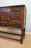 Antique Carved Oak Cupboard Side Table (2 of 14) Antique Carved Oak Cupboard Side Table (2 of 14)