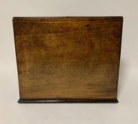 Antique Victorian Burr Walnut Desktop Stationery Cabinet (9 of 11) Antique Victorian Burr Walnut Desktop Stationery Cabinet (9 of 11)