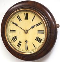 Rare HAC 7 Inch Dial Wall Clock Oak surround painted dial station clock (4 of 5) Rare HAC 7 Inch Dial Wall Clock Oak surround painted dial station clock (4 of 5)