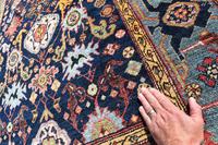 Fine antique Bijar rug 203x126cm (6 of 6) Fine antique Bijar rug 203x126cm (6 of 6)