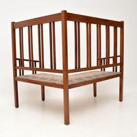 Antique Arts & Crafts Solid Walnut Corner Settee from Liberty of London (12 of 12) Antique Arts & Crafts Solid Walnut Corner Settee from Liberty of London (12 of 12)