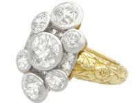 3.54ct Diamond & 18ct Yellow Gold Cluster Ring (3 of 9) 3.54ct Diamond & 18ct Yellow Gold Cluster Ring (3 of 9)