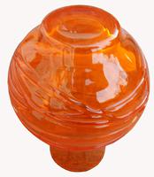 An Orange Strap Vase by James Powell & Sons (4 of 5) An Orange Strap Vase by James Powell & Sons (4 of 5)