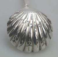 Solid Silver Engraved Sifter Ladle by Robert Stebbings c.1902 (4 of 5) Solid Silver Engraved Sifter Ladle by Robert Stebbings c.1902 (4 of 5)