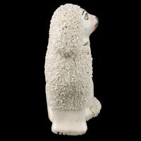 Victorian Staffordshire Pottery Poodle (3 of 6) Victorian Staffordshire Pottery Poodle (3 of 6)