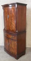 Mahogany Bow Front Cocktail Drinks Cabinet / Strongbow Furniture (8 of 10) Mahogany Bow Front Cocktail Drinks Cabinet / Strongbow Furniture (8 of 10)