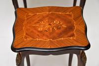 Antique French Inlaid Marquetry Nest of Tables (9 of 9) Antique French Inlaid Marquetry Nest of Tables (9 of 9)