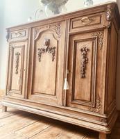 French Antique Oak Sideboard / Cupboard / Cabinet with Arabescato Marble (5 of 10) French Antique Oak Sideboard / Cupboard / Cabinet with Arabescato Marble (5 of 10)
