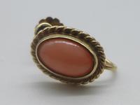 9ct Gold & Coral Earrings (3 of 7) 9ct Gold & Coral Earrings (3 of 7)