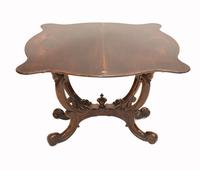 Victorian Card Table Antique Games Tables Rosewood c.1880 (11 of 13) Victorian Card Table Antique Games Tables Rosewood c.1880 (11 of 13)
