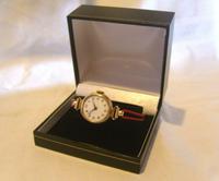 9ct Gold Ladies Wrist Watch 1934 Swiss 15 Jewel Porcelain Dial Red 12 FWO (4 of 12) 9ct Gold Ladies Wrist Watch 1934 Swiss 15 Jewel Porcelain Dial Red 12 FWO (4 of 12)