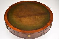 Antique Regency Style Mahogany & Leather Drum Table (7 of 7) Antique Regency Style Mahogany & Leather Drum Table (7 of 7)