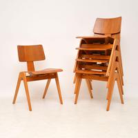 1950’s Set of 6 Robin Day Hillestak Dining Chairs for Hille (2 of 8) 1950’s Set of 6 Robin Day Hillestak Dining Chairs for Hille (2 of 8)
