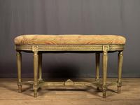 French Giltwood Tapestry Upholstered Window Seat (9 of 10) French Giltwood Tapestry Upholstered Window Seat (9 of 10)