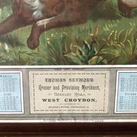 Victorian Grocer Advertising Calendar 1889 - Croydon Interest (5 of 11) Victorian Grocer Advertising Calendar 1889 - Croydon Interest (5 of 11)