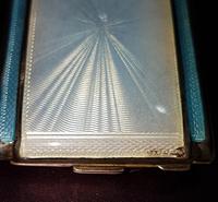 Art Deco Silver & Enamel Matchbook Case (2 of 4) Art Deco Silver & Enamel Matchbook Case (2 of 4)