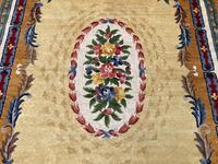 Vintage Chinese Silk Carpet 2.43m x 1.59m (5 of 11) Vintage Chinese Silk Carpet 2.43m x 1.59m (5 of 11)