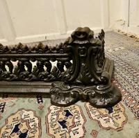 Decorative Victorian Cast Iron Fender (2 of 8) Decorative Victorian Cast Iron Fender (2 of 8)