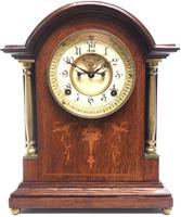 Superb Ansonia Oak Inlaid Mantel Clock Arched Top 8 Day Striking Mantle Clock (10 of 11) Superb Ansonia Oak Inlaid Mantel Clock Arched Top 8 Day Striking Mantle Clock (10 of 11)
