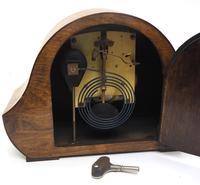 Art Deco Hat Shaped Mantel Clock – Striking 8-day Arched Top Mantle Clock (9 of 10) Art Deco Hat Shaped Mantel Clock – Striking 8-day Arched Top Mantle Clock (9 of 10)