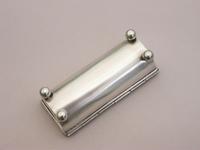 Edwardian Silver Triple Compartment Trough Shaped Stamp Box by Levi & Salaman, Birmingham 1901 (7 of 12) Edwardian Silver Triple Compartment Trough Shaped Stamp Box by Levi & Salaman, Birmingham 1901 (7 of 12)