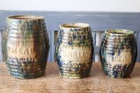 Scottish Pottery Slipware Barrel Storage Jars x4 (7 of 35) Scottish Pottery Slipware Barrel Storage Jars x4 (7 of 35)