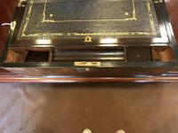 Burr Walnut Brass Inlaid Writing Box (5 of 17) Burr Walnut Brass Inlaid Writing Box (5 of 17)