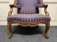 Comfortable French Wing Armchair (3 of 15) Comfortable French Wing Armchair (3 of 15)