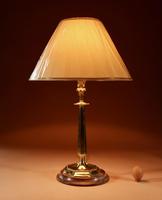 Fine And Stylish Regency Style Brass Table Lamp Circa 1900-20 (1 of 5)