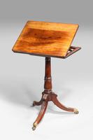 George III Period Mahogany Reading/Writing Table. (3 of 5) George III Period Mahogany Reading/Writing Table. (3 of 5)