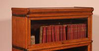 Globe Wernicke Oak Bookcase of Three Elements (10 of 12) Globe Wernicke Oak Bookcase of Three Elements (10 of 12)