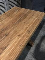 Large French Bleached Oak Trestle Farmhouse Dining Table (8 of 16) Large French Bleached Oak Trestle Farmhouse Dining Table (8 of 16)